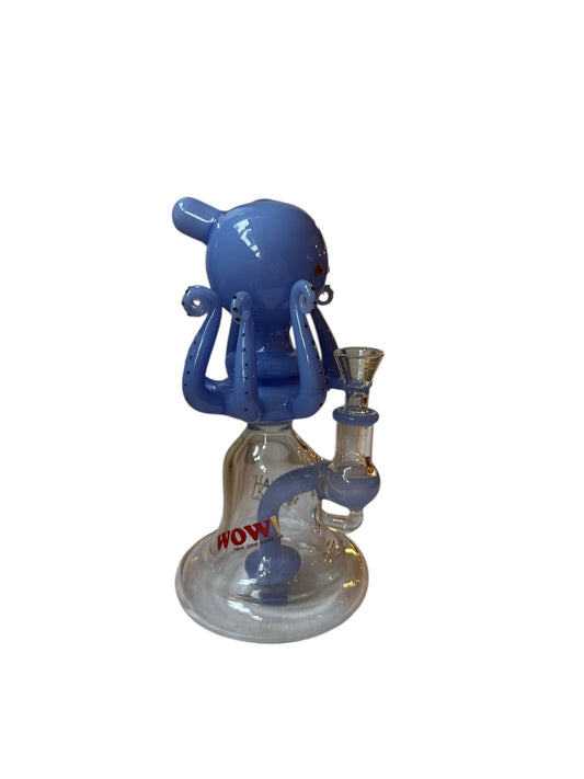Bong WOW - Blár Kolkrabbi / Blue Octopus