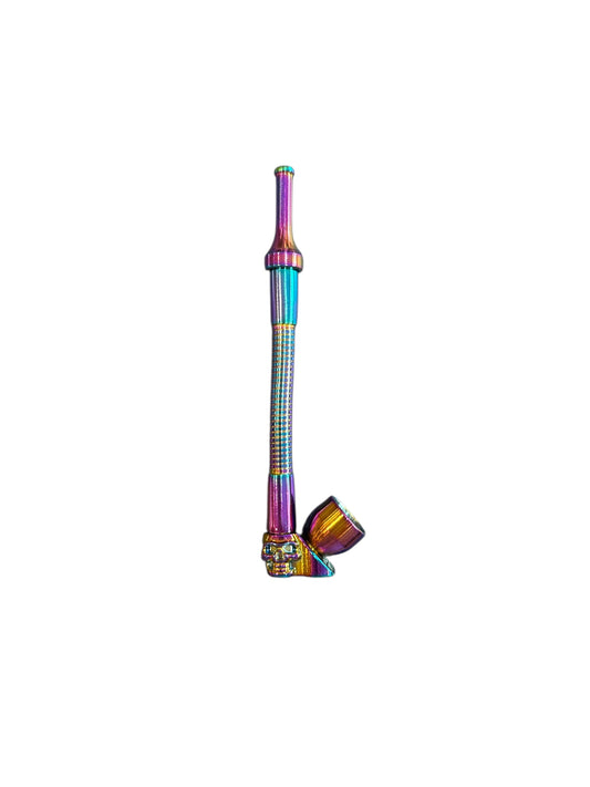 Pípa – Marglituð D&K málm með screens / Pipe – Rainbow D&K Metal with Screens