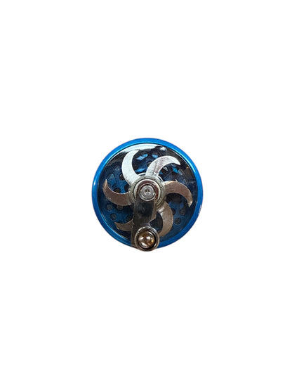 Blár grinder með handfangi / Blue Grinder with Handle