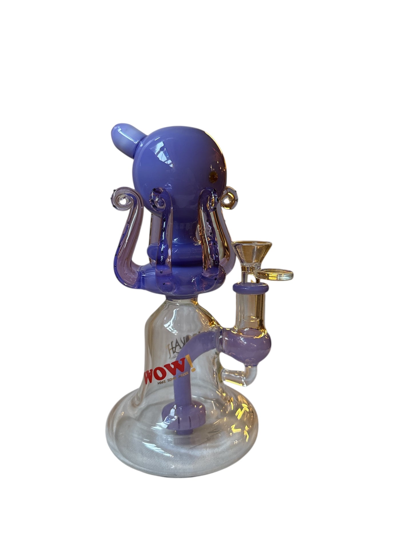 Bong WOW - Fjólublár Kolkrabbi / Purple Octopus