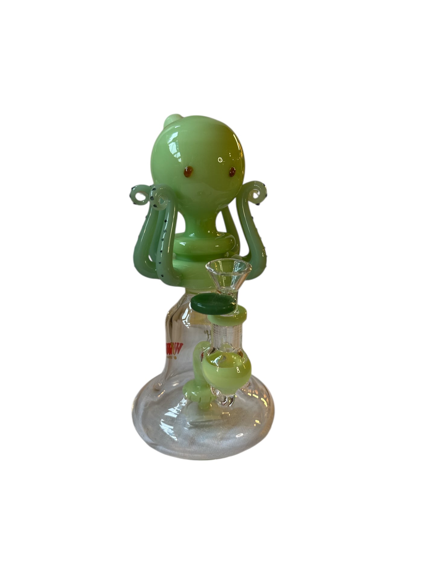 Bong WOW - Grænn Kolkrabbi / Green Octopus
