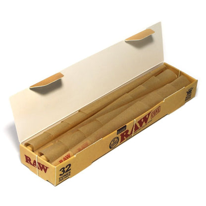RAW klassískir keilupappírar – 32 stk / RAW Classic Pre-Rolled Cones – 32 pcs
